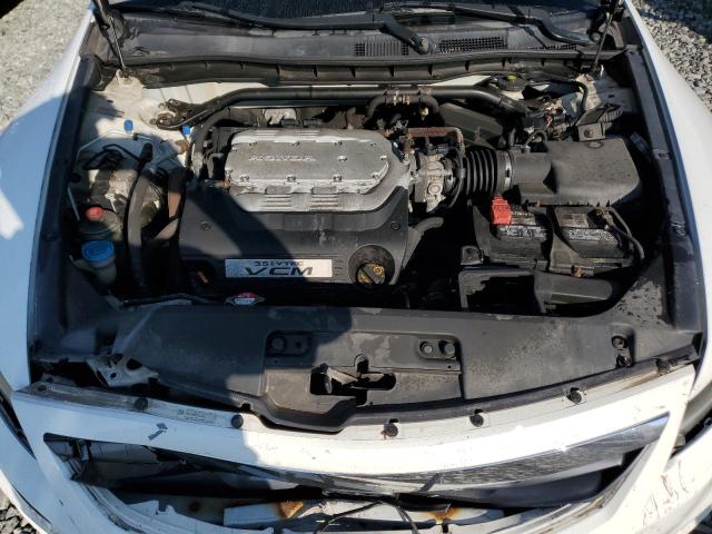 1HGCS2B86CA011431 - 2012 HONDA ACCORD EXL თეთრი ფოტო 11