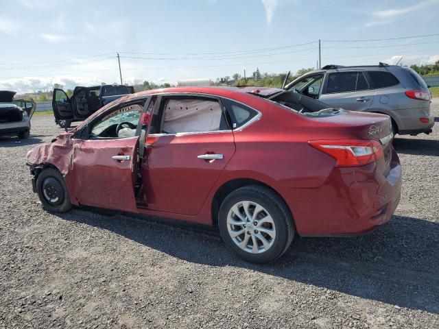 3N1AB7AP3JY247610 - 2018 NISSAN SENTRA S წითელი ფოტო 2