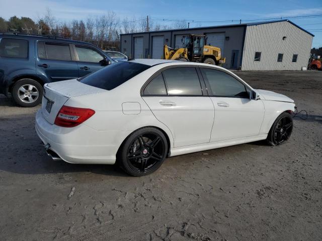 WDDGF7HB9EA958380 - 2014 MERCEDES-BENZ C 63 AMG WHITE photo 3