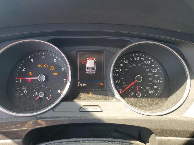 3VV2B7AX8KM118645 - 2019 VOLKSWAGEN TIGUAN SE Turkuaz fotoğraf 9