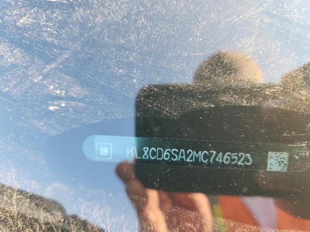 KL8CD6SA2MC746523 - 2021 CHEVROLET SPARK 1LT RED photo 12