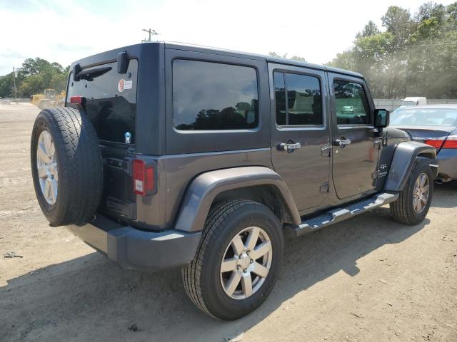 1C4BJWEGXJL848692 - 2018 JEEP WRANGLER U SAHARA ნაცრისფერი ფოტო 3