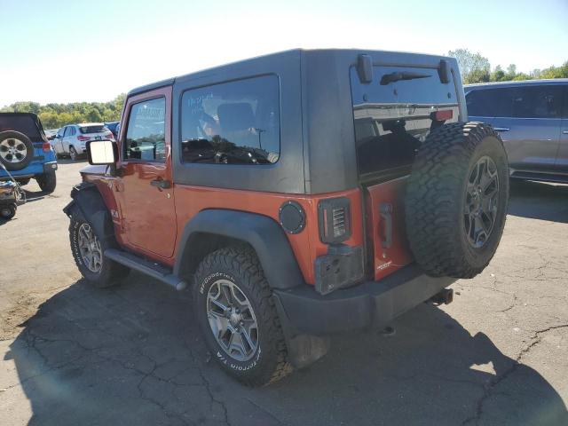 1J4FA24129L734571 - 2009 JEEP WRANGLER X ORANGE photo 2