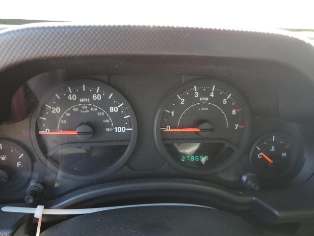 1J4FA24129L734571 - 2009 JEEP WRANGLER X ORANGE photo 9