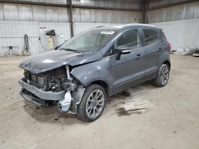 MAJ6S3KL7KC289804 - 2019 FORD ECOSPORT TITANIUM GRAY photo 1