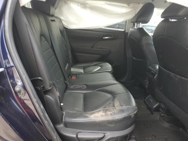5TDGZRBHXNS564139 - 2022 TOYOTA HIGHLANDER XLE BLUE photo 10