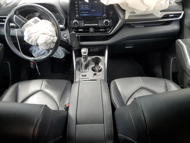 5TDGZRBHXNS564139 - 2022 TOYOTA HIGHLANDER XLE BLUE photo 8