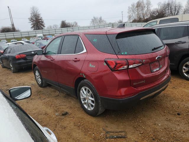 3GNAXKEG6PL133271 - 2023 CHEVROLET EQUINOX LT RED photo 2