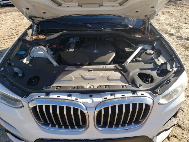 5UXTR9C50KLP90690 - 2019 BMW X3 XDRIVE30I WHITE photo 12