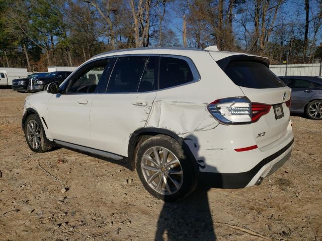 5UXTR9C50KLP90690 - 2019 BMW X3 XDRIVE30I WHITE photo 2