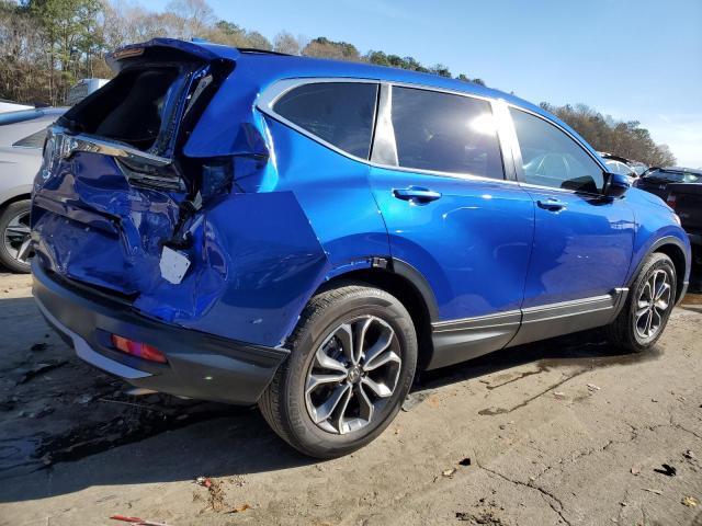 7FARW1H5XME015855 - 2021 HONDA CR-V EX BLUE photo 3