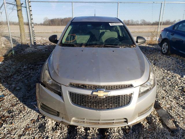 1G1PC5SHXC7297160 - 2012 CHEVROLET CRUZE LS SILVER photo 5