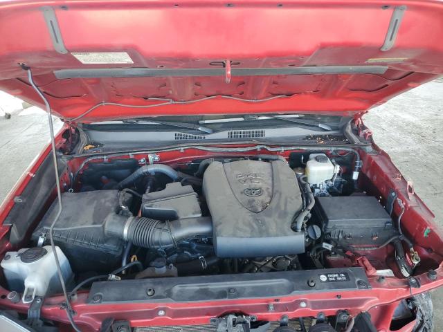 3TMCZ5AN0HM077390 - 2017 TOYOTA TACOMA DOUBLE CAB 红色 照片 11