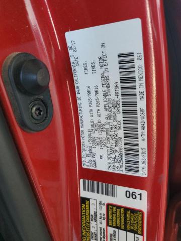 3TMCZ5AN0HM077390 - 2017 TOYOTA TACOMA DOUBLE CAB 红色 照片 13