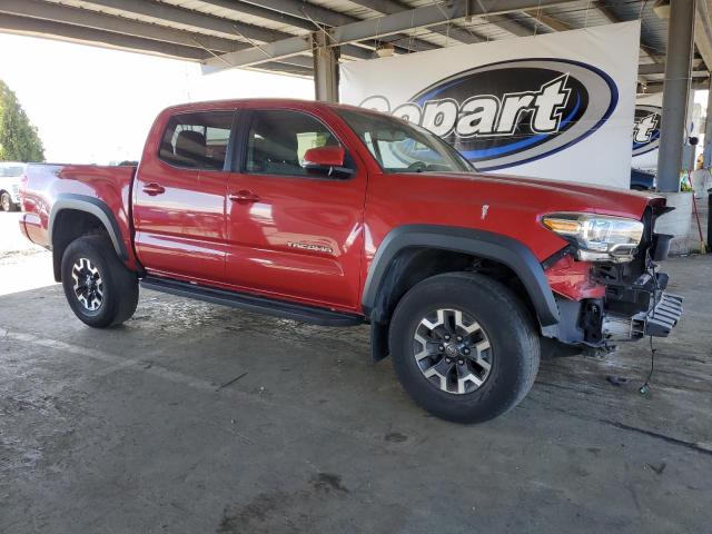 3TMCZ5AN0HM077390 - 2017 TOYOTA TACOMA DOUBLE CAB 红色 照片 4