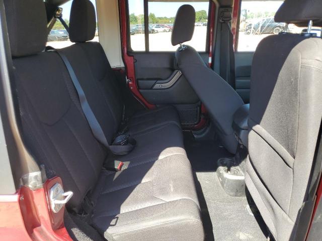 1C4BJWDG8DL605355 - 2013 JEEP WRANGLER U SPORT RED photo 11