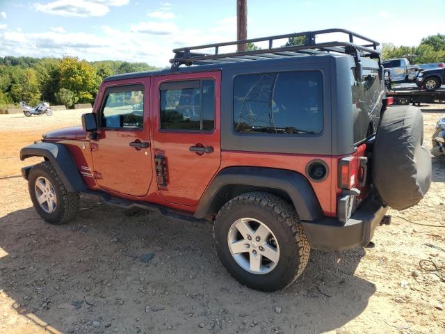 1C4BJWDG8DL605355 - 2013 JEEP WRANGLER U SPORT RED photo 2