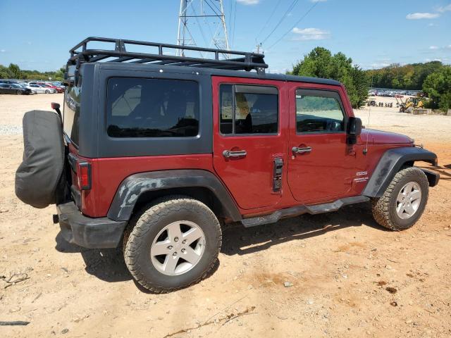 1C4BJWDG8DL605355 - 2013 JEEP WRANGLER U SPORT RED photo 3