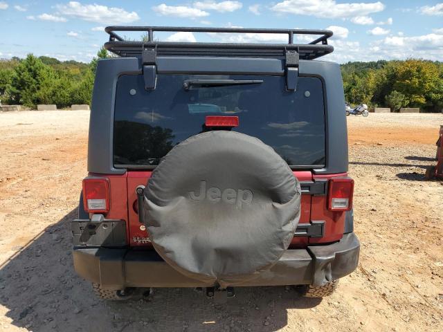 1C4BJWDG8DL605355 - 2013 JEEP WRANGLER U SPORT RED photo 6
