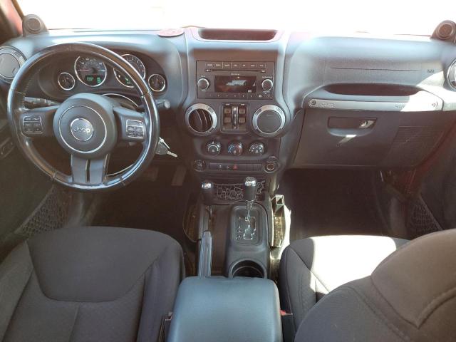 1C4BJWDG8DL605355 - 2013 JEEP WRANGLER U SPORT RED photo 8