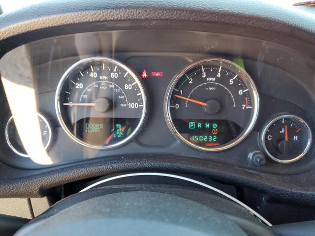 1C4BJWDG8DL605355 - 2013 JEEP WRANGLER U SPORT RED photo 9