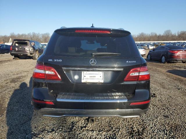 4JGDA5HB1FA501950 - 2015 MERCEDES-BENZ ML 350 4MATIC BLACK photo 6