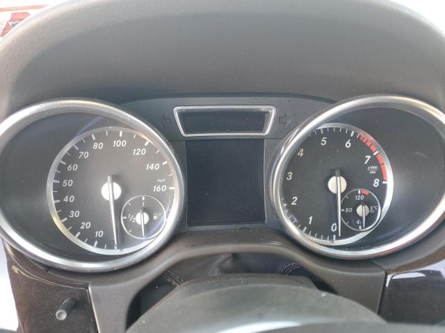 4JGDA5HB1FA501950 - 2015 MERCEDES-BENZ ML 350 4MATIC BLACK photo 9