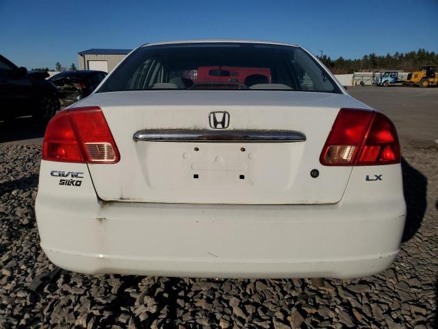 2HGES16512H562546 - 2002 HONDA CIVIC LX WHITE photo 6