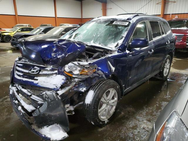 5NMSHDAG0AH365543 - 2010 HYUNDAI SANTA FE SE BLUE photo 1