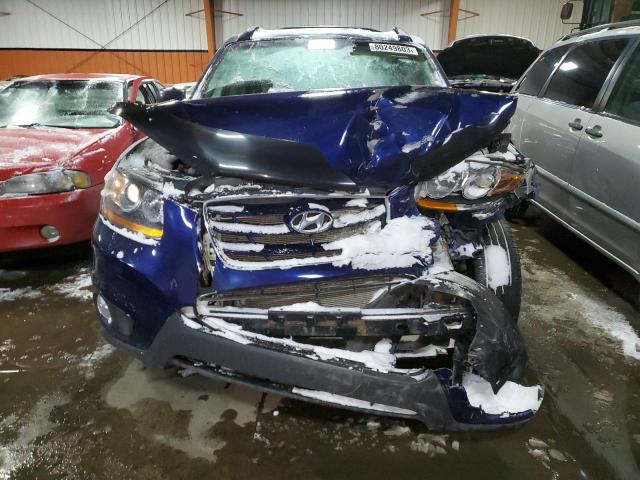 5NMSHDAG0AH365543 - 2010 HYUNDAI SANTA FE SE BLUE photo 5