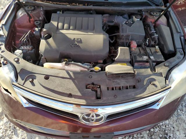 4T1BK1EBXDU067993 - 2013 TOYOTA AVALON BASE 勃艮第红 照片 11