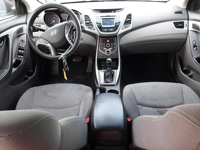 KMHDH4AE2FU253880 - 2015 HYUNDAI ELANTRA SE BLUE photo 8