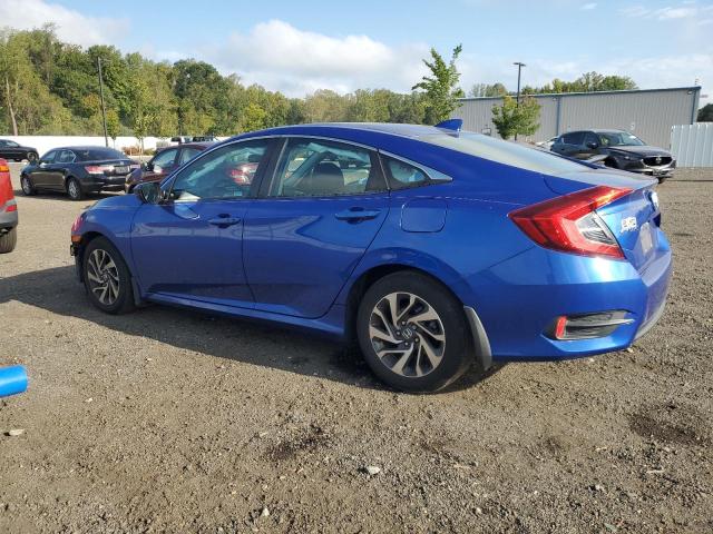 2HGFC2F79JH561653 - 2018 HONDA CIVIC EX BLUE photo 2