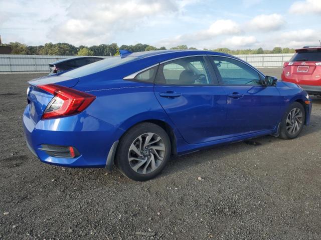 2HGFC2F79JH561653 - 2018 HONDA CIVIC EX BLUE photo 3