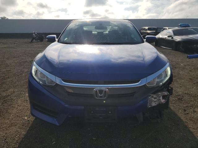 2HGFC2F79JH561653 - 2018 HONDA CIVIC EX BLUE photo 5