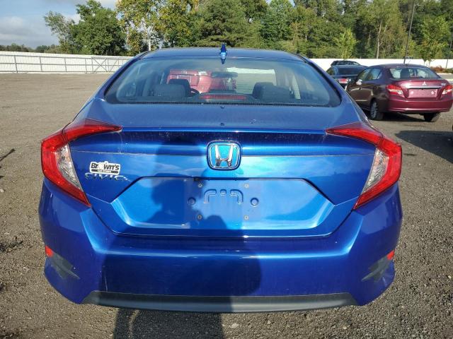 2HGFC2F79JH561653 - 2018 HONDA CIVIC EX BLUE photo 6