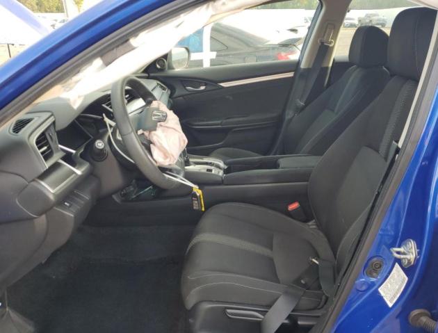 2HGFC2F79JH561653 - 2018 HONDA CIVIC EX BLUE photo 7