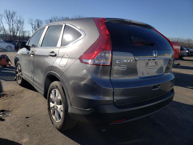 2HKRM4H58DH690544 - 2013 HONDA CR-V EX GRAY photo 2