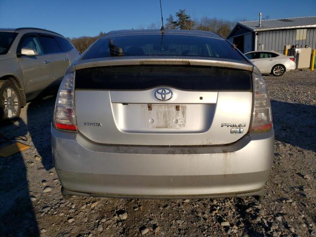 JTDKB20U277087659 - 2007 TOYOTA PRIUS SILVER photo 6