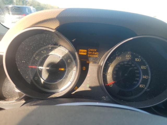 2HNYD28458H504085 - 2008 ACURA MDX TECHNOLOGY BLACK photo 9