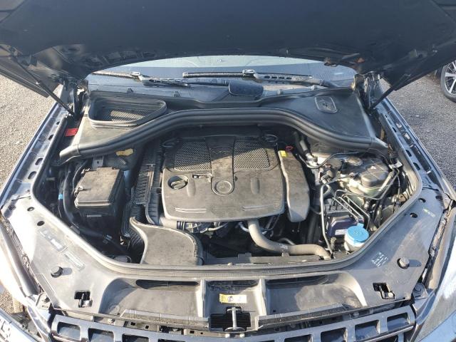 4JGDA5HBXDA168628 - 2013 MERCEDES-BENZ ML 350 4MATIC GRAY photo 12