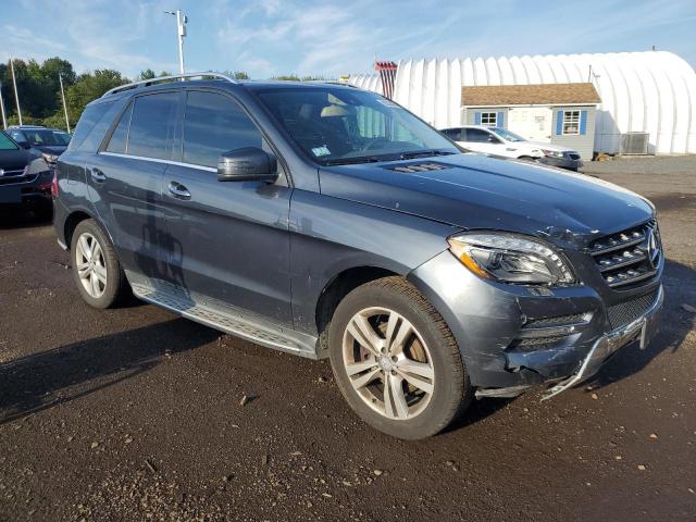 4JGDA5HBXDA168628 - 2013 MERCEDES-BENZ ML 350 4MATIC GRAY photo 4