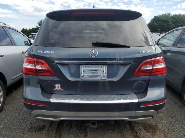 4JGDA5HBXDA168628 - 2013 MERCEDES-BENZ ML 350 4MATIC GRAY photo 6
