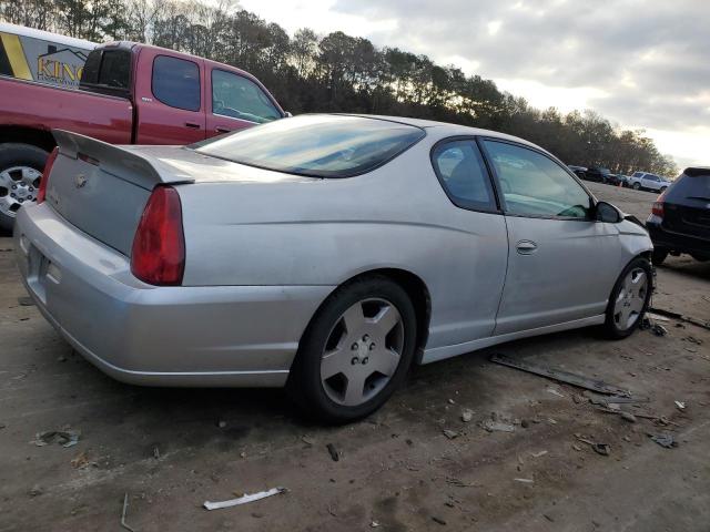 2G1WK15NX79326749 - 2007 CHEVROLET MONTE CARL LT SILVER photo 3