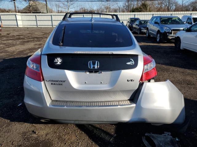 5J6TF1H57CL000074 - 2012 HONDA CROSSTOUR EXL SILVER photo 6