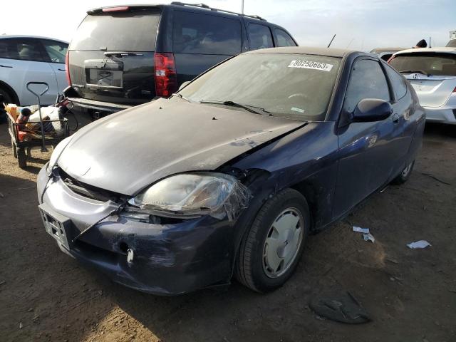 JHMZE14725S000226 - 2005 HONDA INSIGHT BLUE photo 1