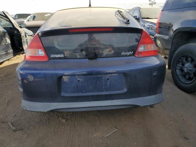 JHMZE14725S000226 - 2005 HONDA INSIGHT BLUE photo 6