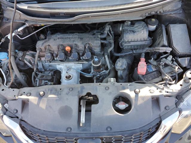 2HGFB2F9XEH542362 - 2014 HONDA CIVIC EXL შავი ფოტო 11