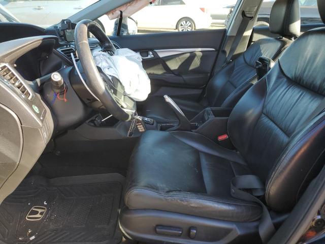 2HGFB2F9XEH542362 - 2014 HONDA CIVIC EXL შავი ფოტო 7