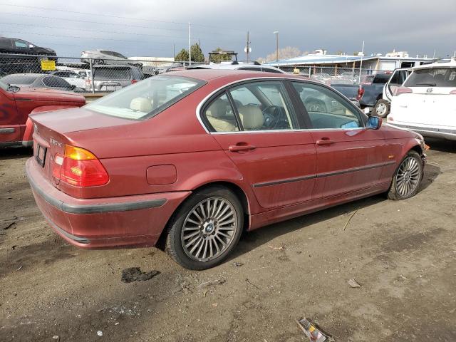 WBAAV53431JS97212 - 2001 BMW 330 I MAROON photo 3